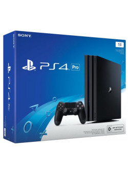 Игровая приставка Sony PlayStation 4 Pro 1Tb Black (CUH-7208B)
